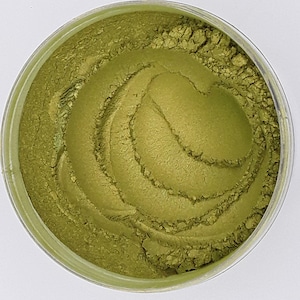 Spanish Olive Mica Pigment-Safe for Face and Body