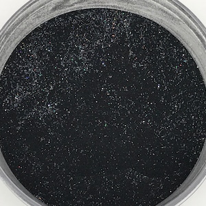 Brillantina de diamantes negros ultrafina segura para rostro y cuerpo