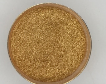 Mardi Gras Gold Flake Mica-Safe for Face and Body