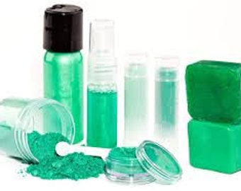Green Mica Pigment Collection-Safe for Face and Body