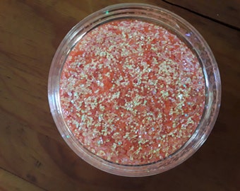1mm Dreamsicle Glitter-Safe for Face and Body