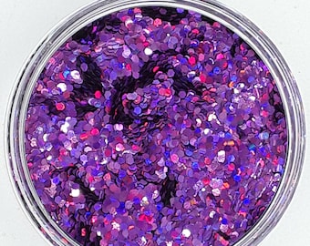 2mm Boysenberry Glitter-Safe for Face and Body