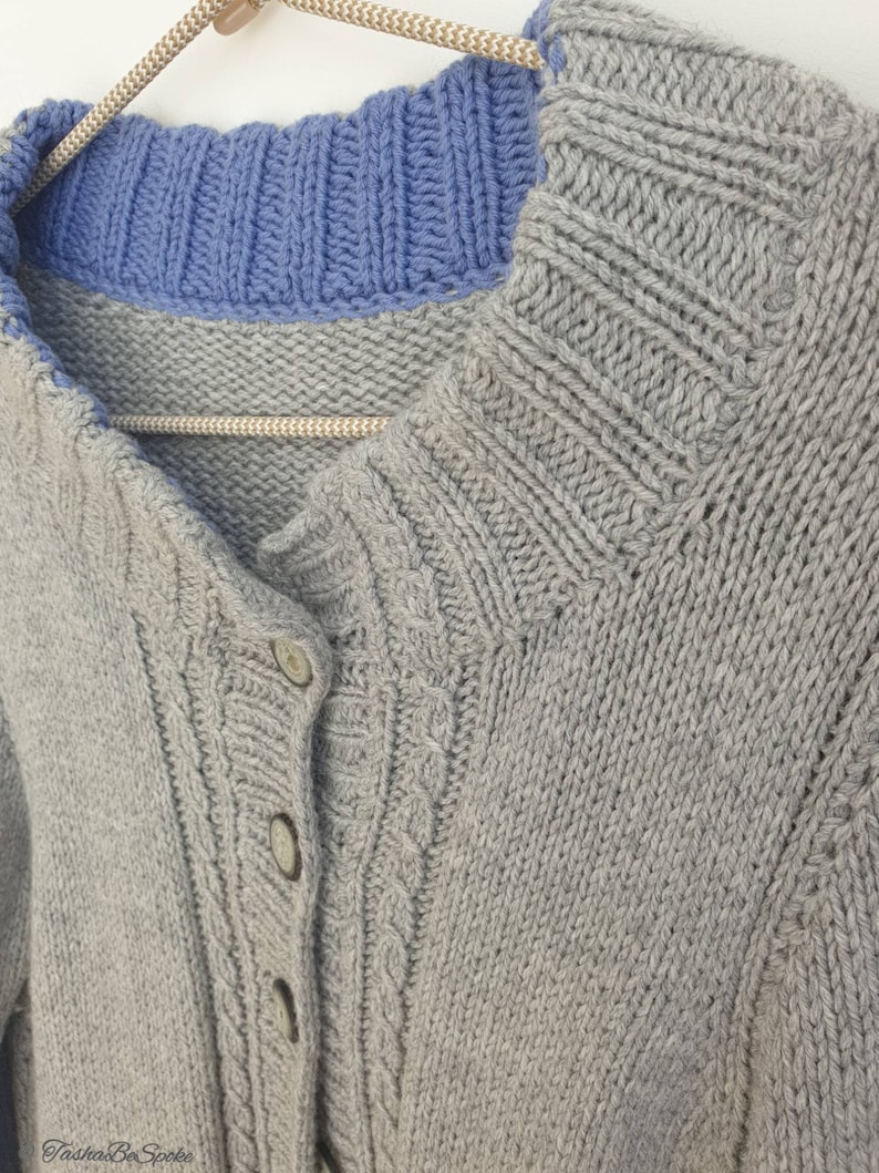 Hand Knitted Women Cardigan UK 1012 Euro 3840 USA 68 Etsy UK