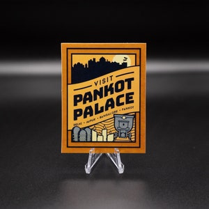 Vintage Style Travel Sticker - Pankot Palace. A perfect gift for adventure movie fans.