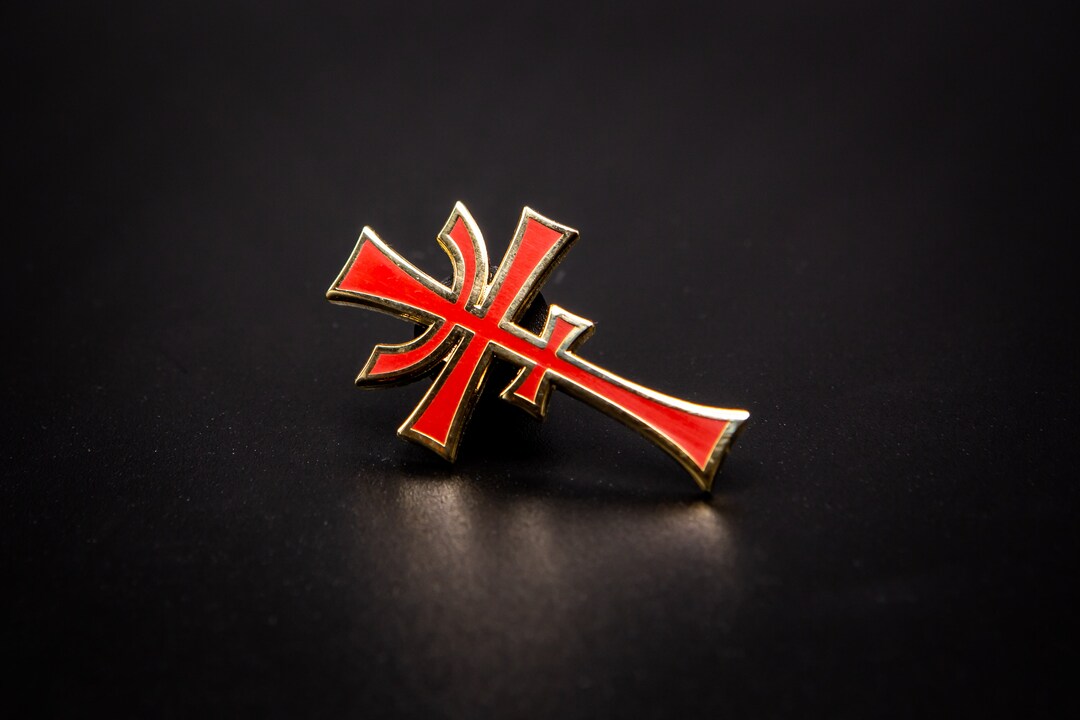 Brotherhood of the Cruciform Sword Enamel Pin. Perfect for - Etsy Ireland