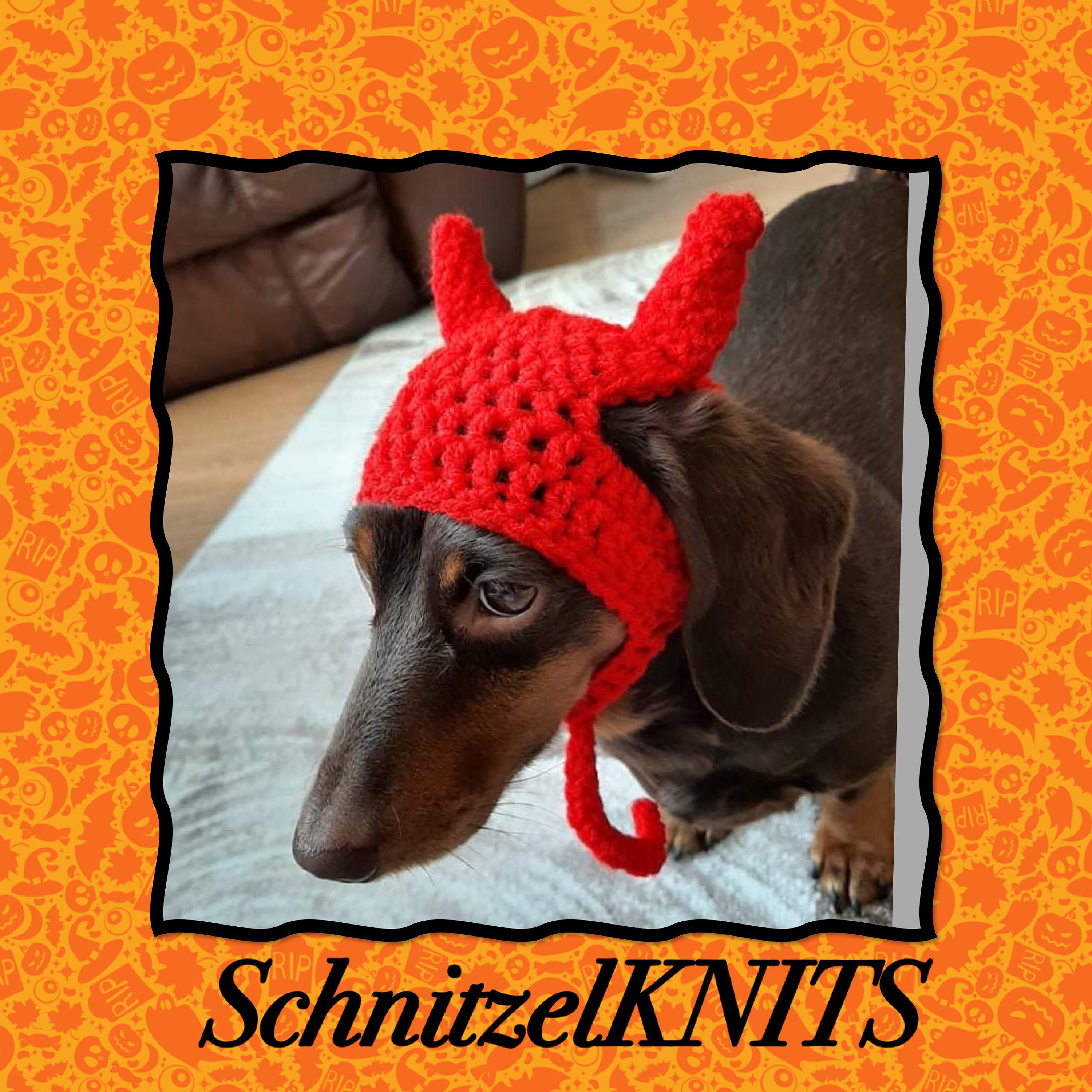 dachshund devil costume