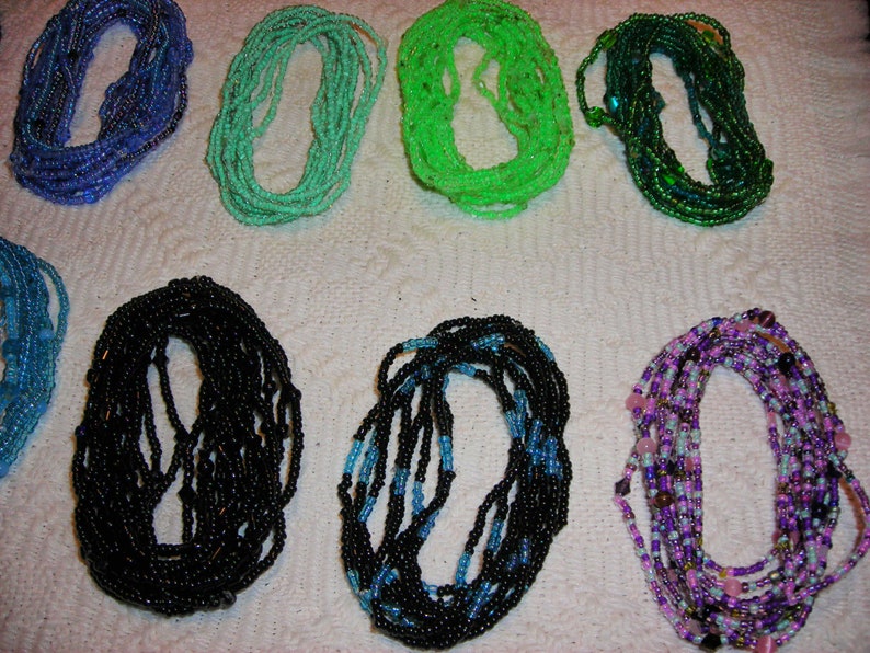kids love school colors You can mix the bracelets 10 single strand seed bead bracelets in your size and color choice pick your colors