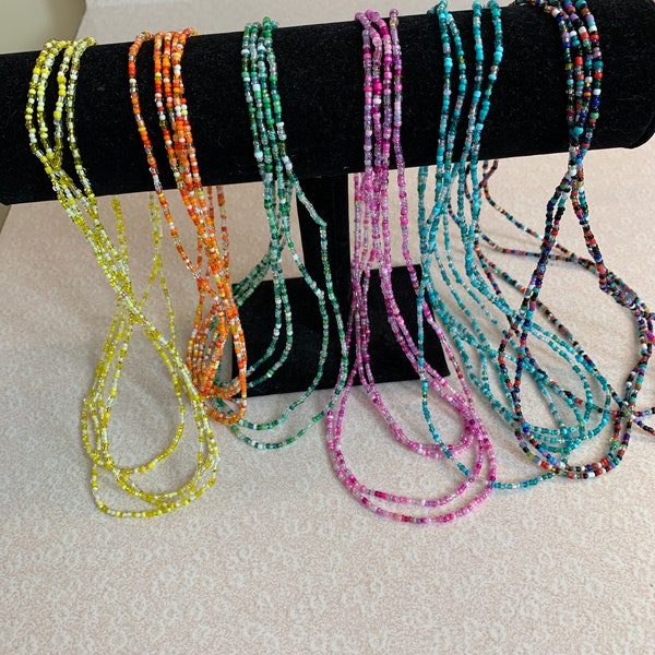 Wrap Around Necklace Etsy