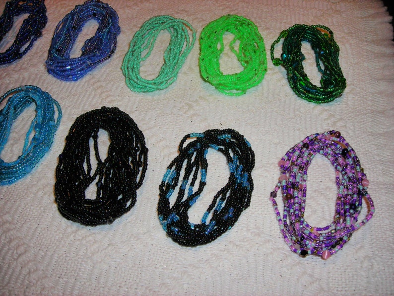 kids love school colors You can mix the bracelets 10 single strand seed bead bracelets in your size and color choice pick your colors
