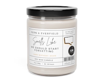 Smells Like We Should Start Forgetting Scented Soy Candle, 9oz