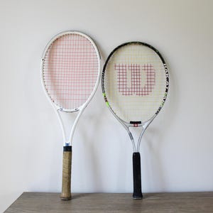 Vintage Tennis Racquet, Ceramic Tennis Racquet, Wall Decor, Gift  for Dad Titanium Racket, Tennis Gift  Wilson Racket Pro Kennex Racket