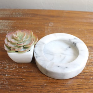 Vintage Marble Ashtray - Etsy