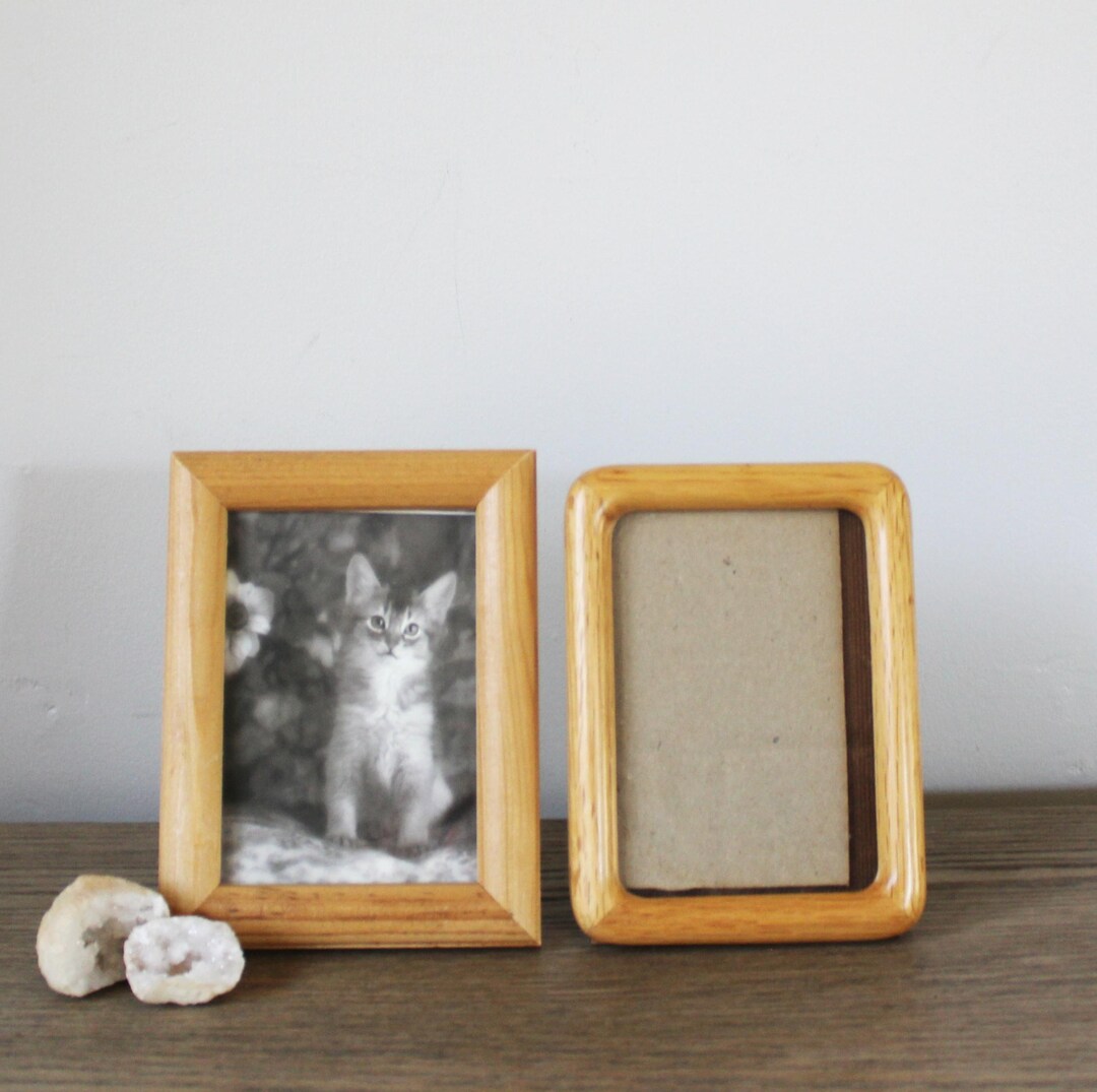 Choose Vintage Wood Frame Rectangle Frame 4x6 Photo Frame Standing ...