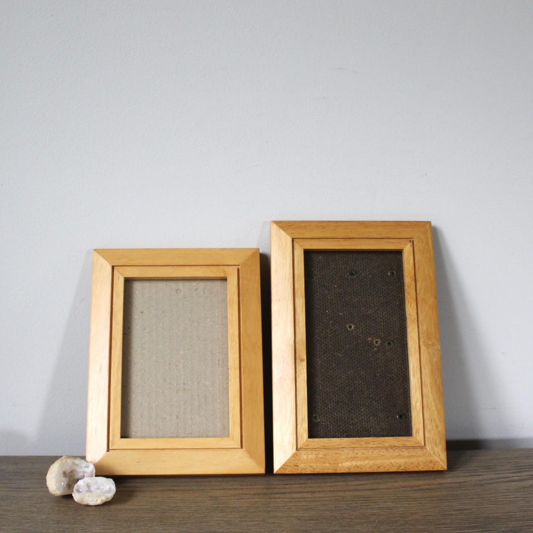 Choose Vintage Wood Frame, Rectangle Frame, 5x7 Photo Frame, 6x8 Wooden ...