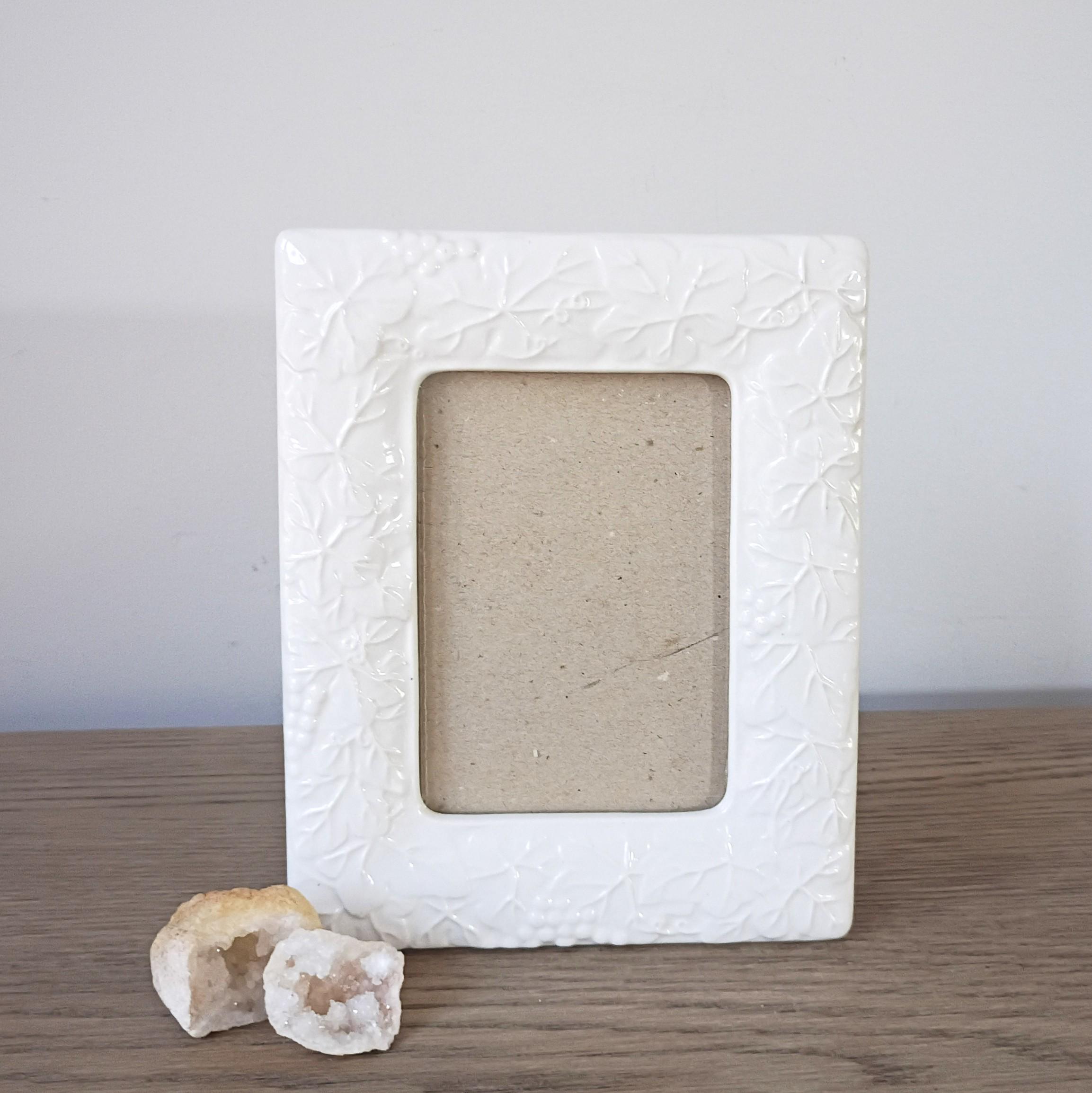 Vintage Ceramic Picture Frame - Etsy