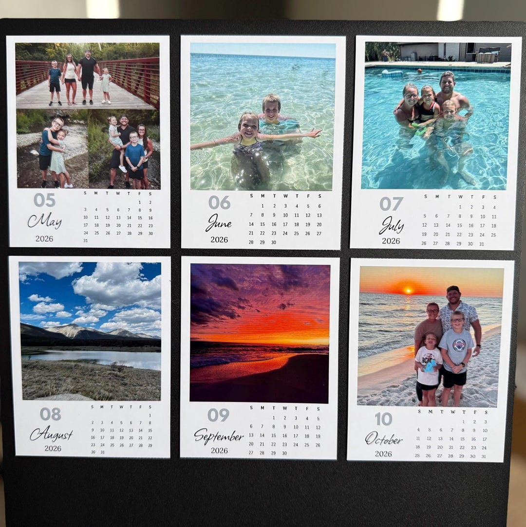 Personalized Photo Calendars - Etsy