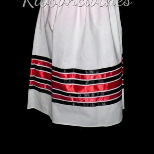 Ribbon Skirt, custom waist