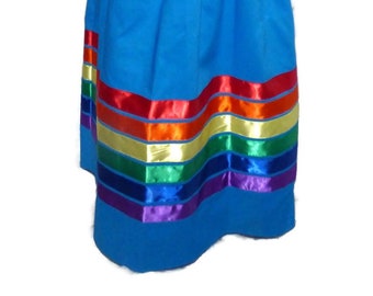 Ribbon Skirt, custom waist