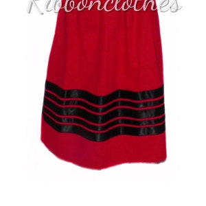 Ribbon Skirt, custom waist