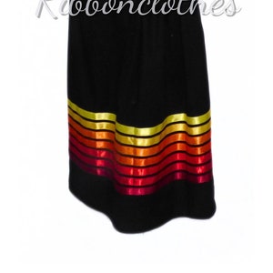 Ribbon Skirt, custom waist