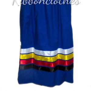 Ribbon Skirt, custom waist