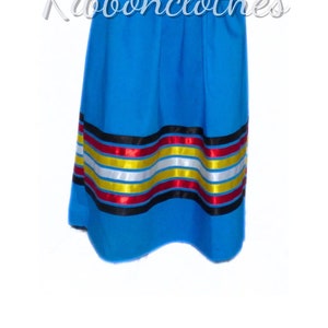 Ribbon Skirt, custom waist