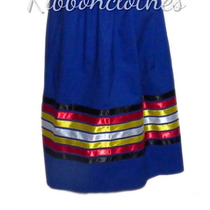 Ribbon Skirt, custom waist