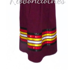 Ribbon Skirt, custom waist