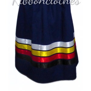 Ribbon Skirt, custom waist