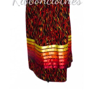Ribbon Skirt, custom waist
