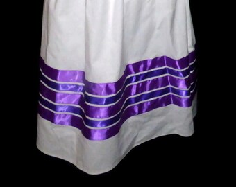 Ribbon Skirt, custom waist