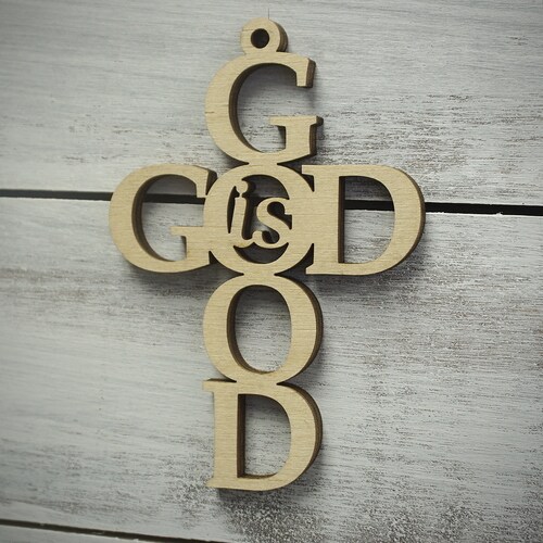 God is Good Ornament Religious Ornament Biblical Ornament Etsy