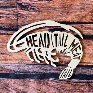Set of 3 seafood Butcher Cuts-Butcher Chart Set-Wooden Meat Cuts- Kitchen Art-Kitchen Decor