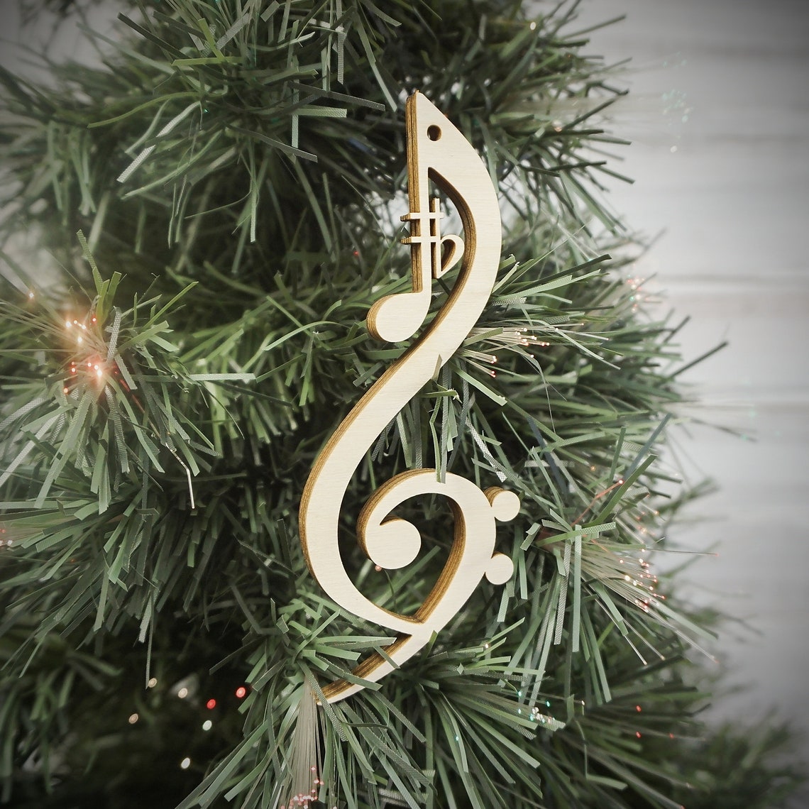 Musical Ornament Music Note ornament Music lover Ornament Etsy