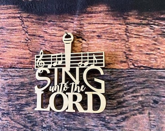 Choir ornament, singing ornament, Christian Ornament, Church Choir ornament, Microphone ornament, Music ornament, Musical Ornament