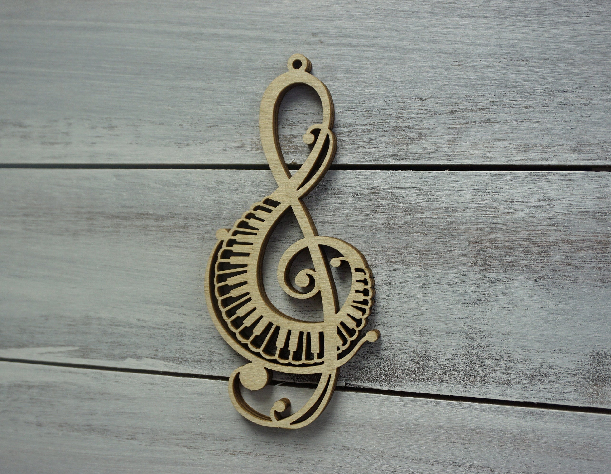 Musical Ornament Music Note Ornament Music Lover Ornament Etsy