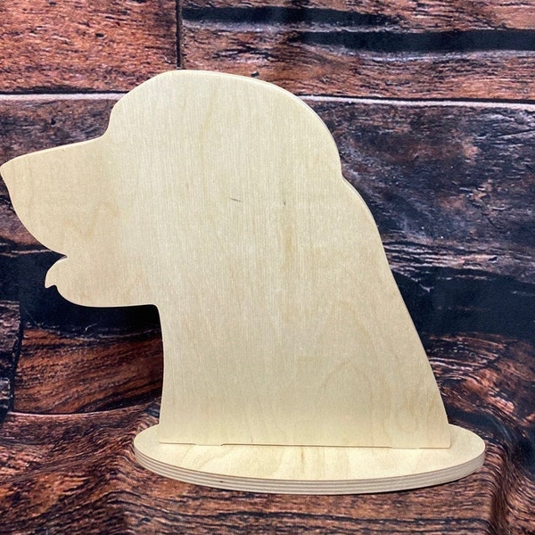 Golden Retriever silhouette, Dog Display, Craft Show Display, Dog Display, Dog accessory display, Dog Bandana Display,