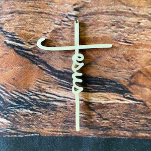 Cross Ornament, Religious Ornament, Biblical Ornament, Christian Ornament, Christ Ornament, Ornaments