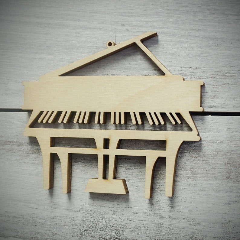 Piano Ornament Music Ornament Music Lover Ornament Music Etsy