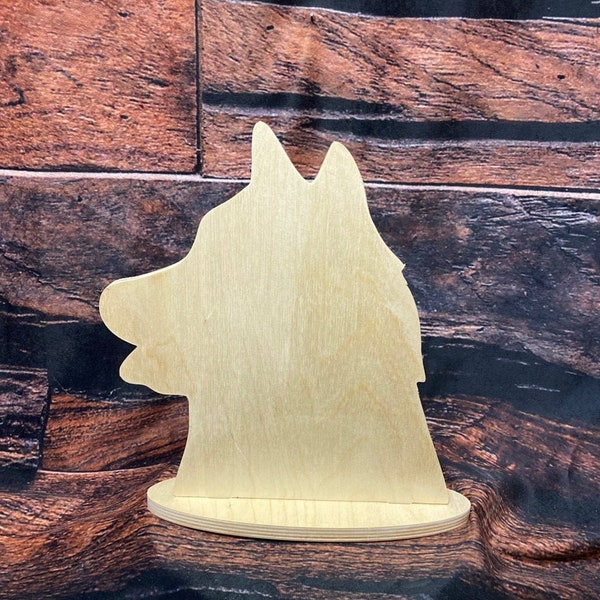 Husky Silhouette, Dog silhouette, Dog Display, Craft Show Display, Dog Display, Dog accessory display, Dog Bandana Display,