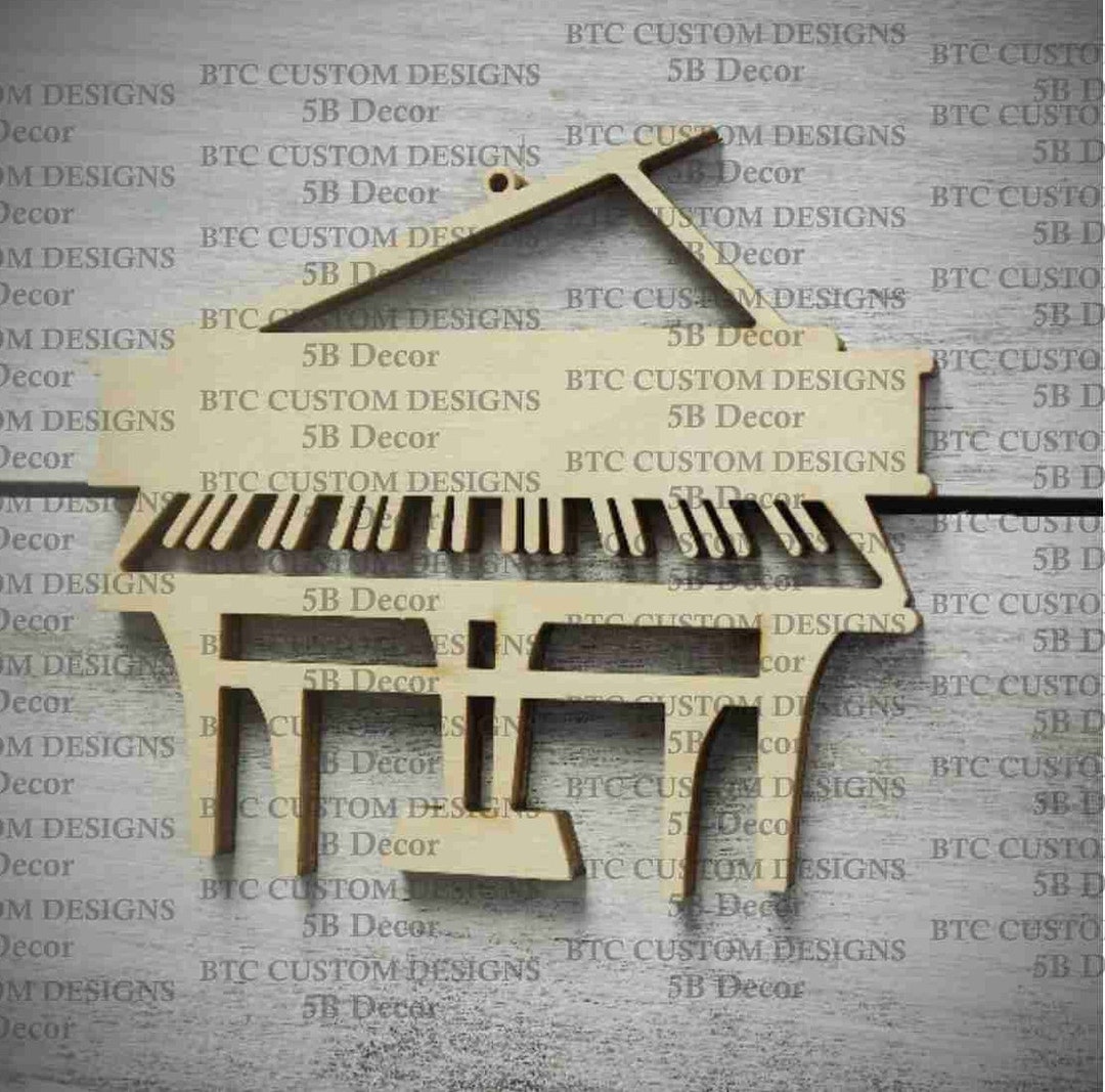 Piano Ornament, Music Ornament, Music Lover Ornament, Music Teacher ...