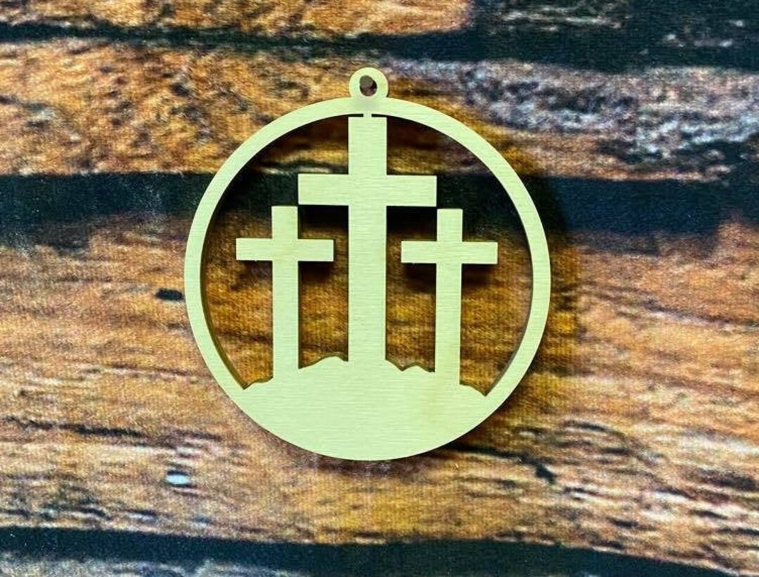 Cross Ornament, Religious Ornament, Biblical Ornament, Christian