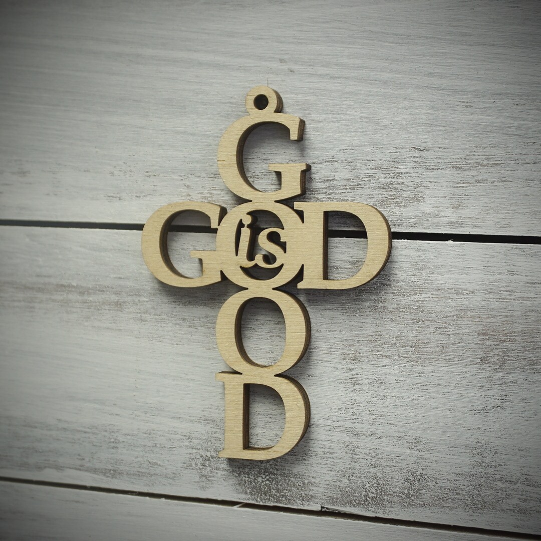 God is Good Ornament, Religious Ornament, Biblical Ornament, Anchor