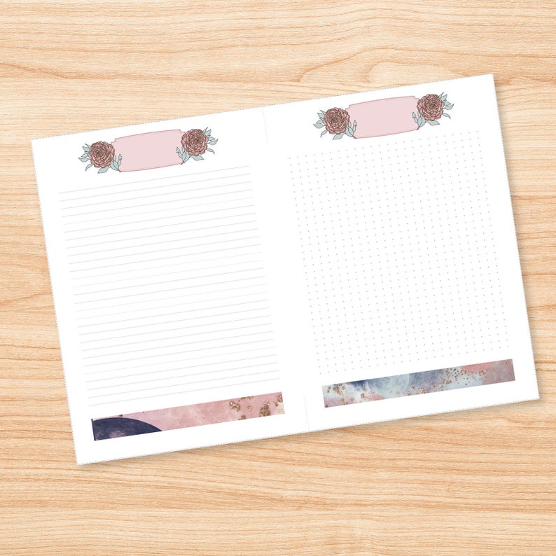 B6 Printable Planner Inserts for Travelers Notebook Pocket Etsy