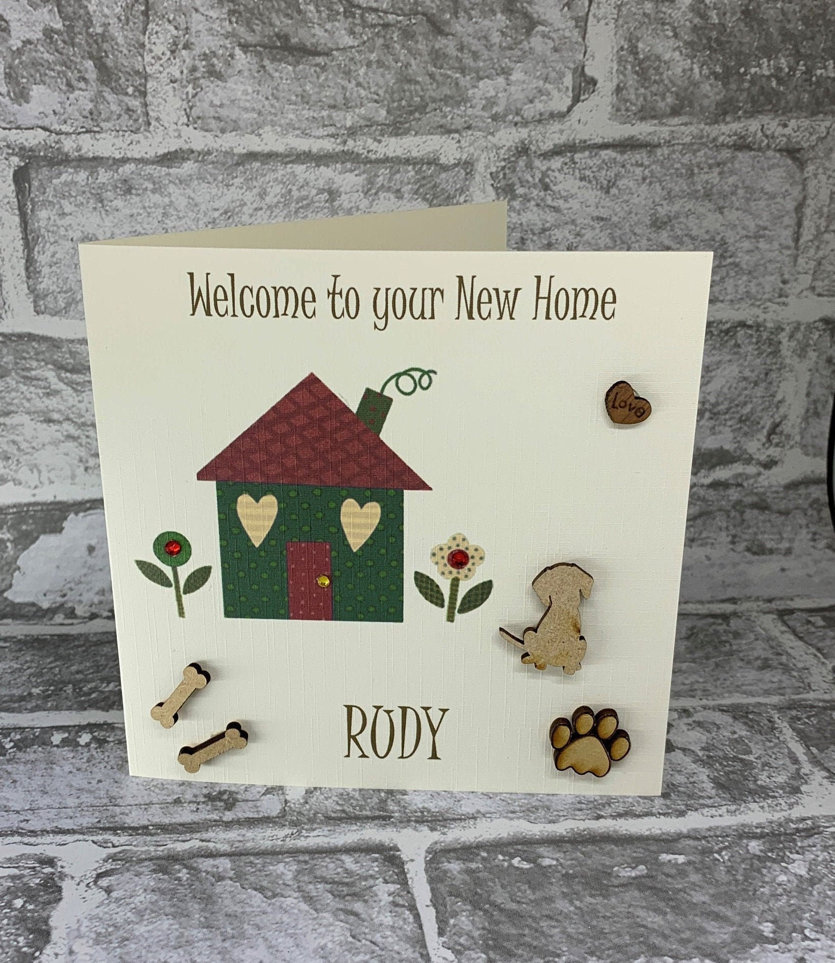 New Puppy / Dog to your New Home Personalised Etsy