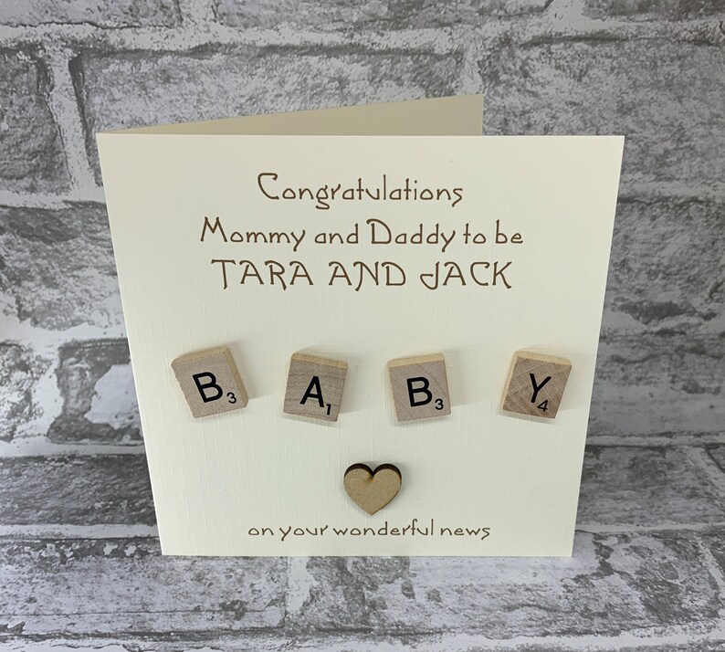 Parents to be Expecting a Baby Congratulations Card Etsy