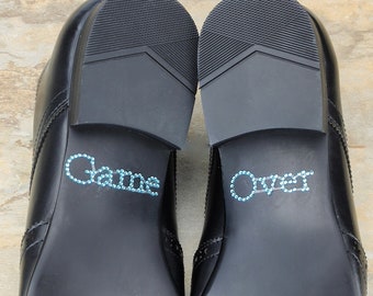 Schuhsticker "Game Over" - Farbe Wählbar