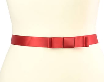 Ceinture de mariée noeud