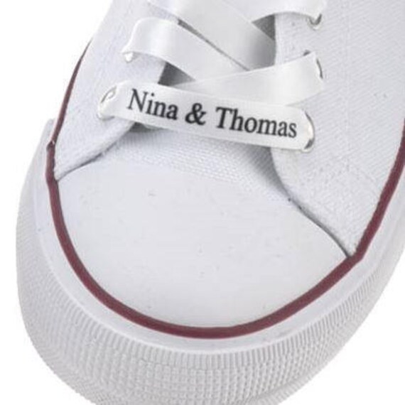 personalised shoe laces