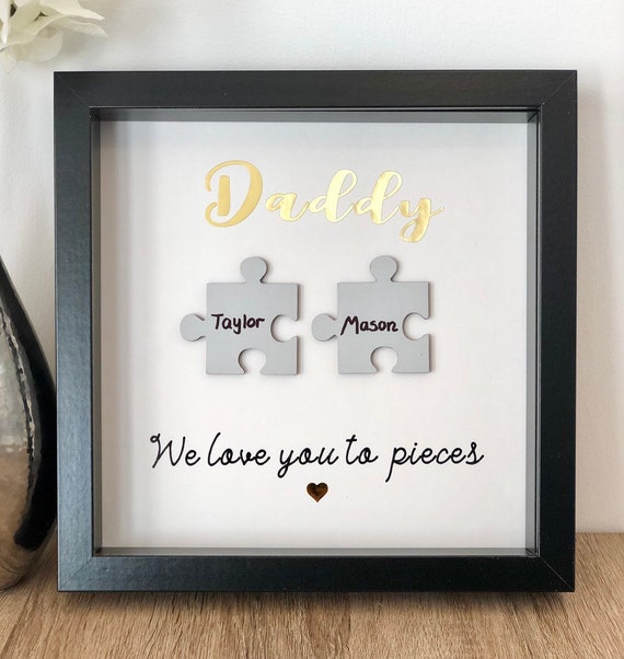 pieces frame Father's Day gifts | Etsy